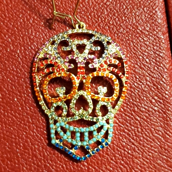 🌈 Bella Jack Rainbow skull earring - Picture 5 of 7